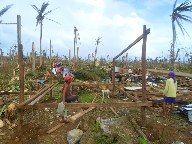 Haiyan-related damages, Eastern Samar
